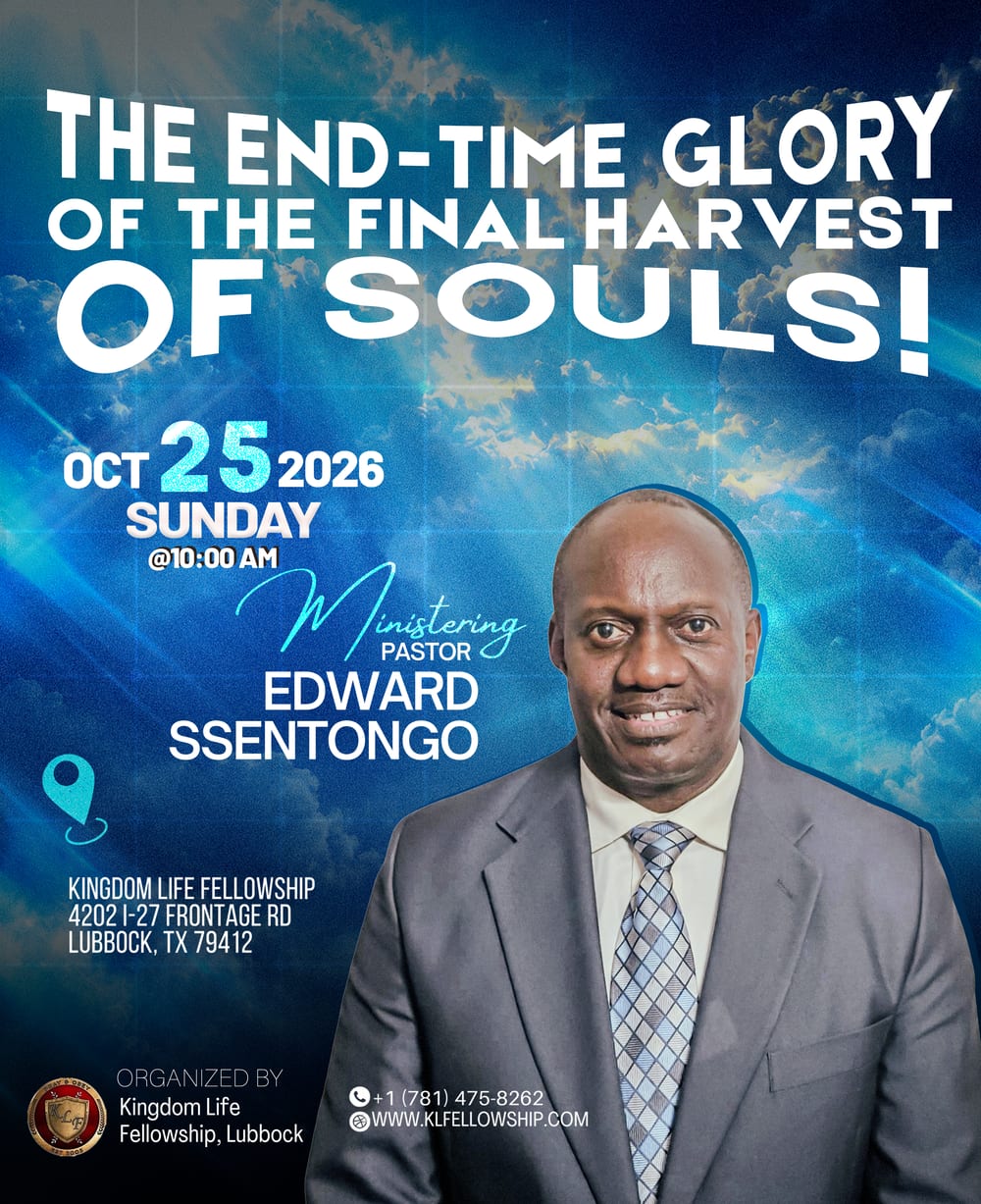 Kingdom Life Fellowship Church — event poster